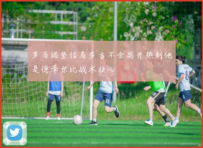 罗马诺坚信乌多吉不会离开热刺他是德泽尔比战术核心